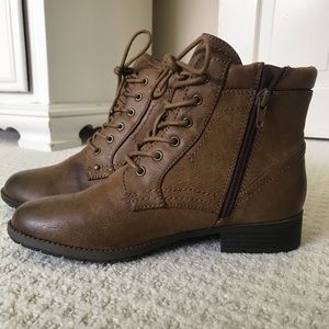 G.H. Bass & Co. Cognac Riding Boots